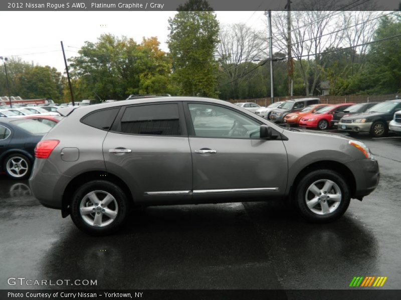 Platinum Graphite / Gray 2012 Nissan Rogue S AWD