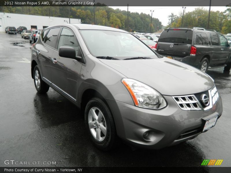 Platinum Graphite / Gray 2012 Nissan Rogue S AWD
