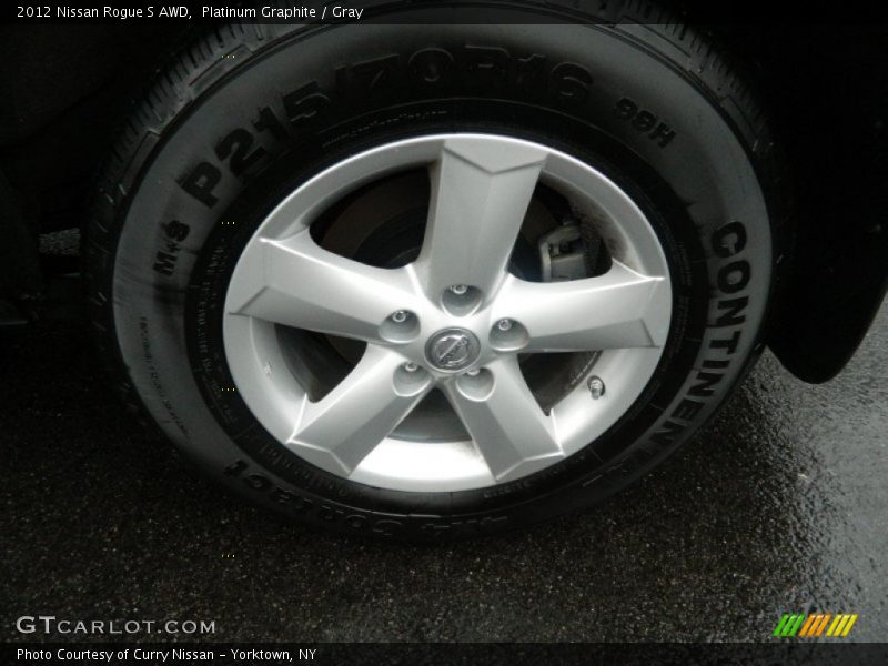 Platinum Graphite / Gray 2012 Nissan Rogue S AWD