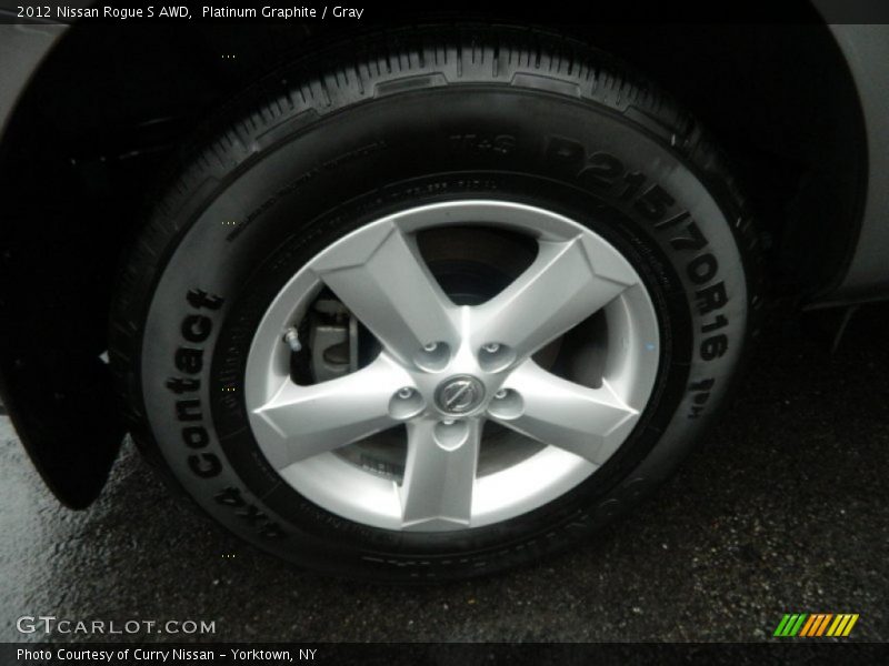Platinum Graphite / Gray 2012 Nissan Rogue S AWD