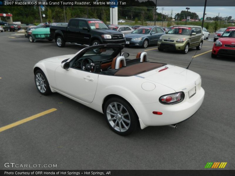  2007 MX-5 Miata Grand Touring Roadster Marble White