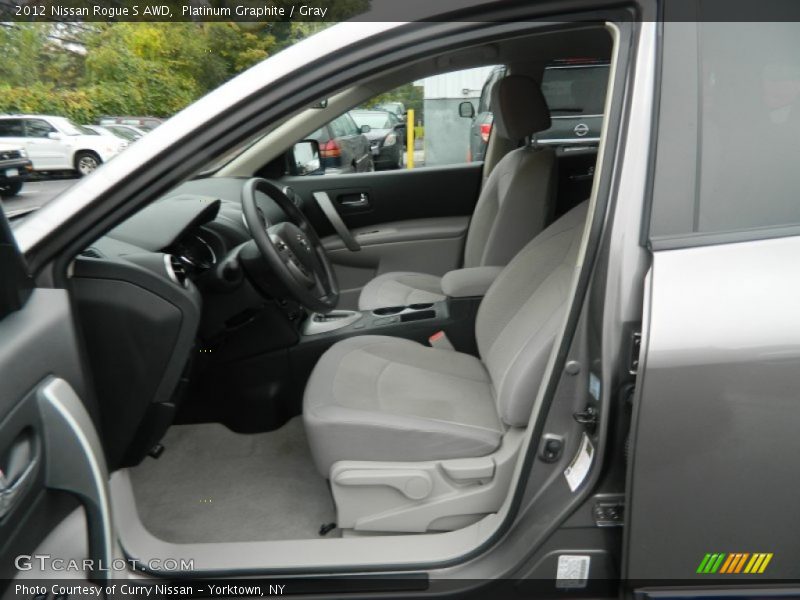 Platinum Graphite / Gray 2012 Nissan Rogue S AWD