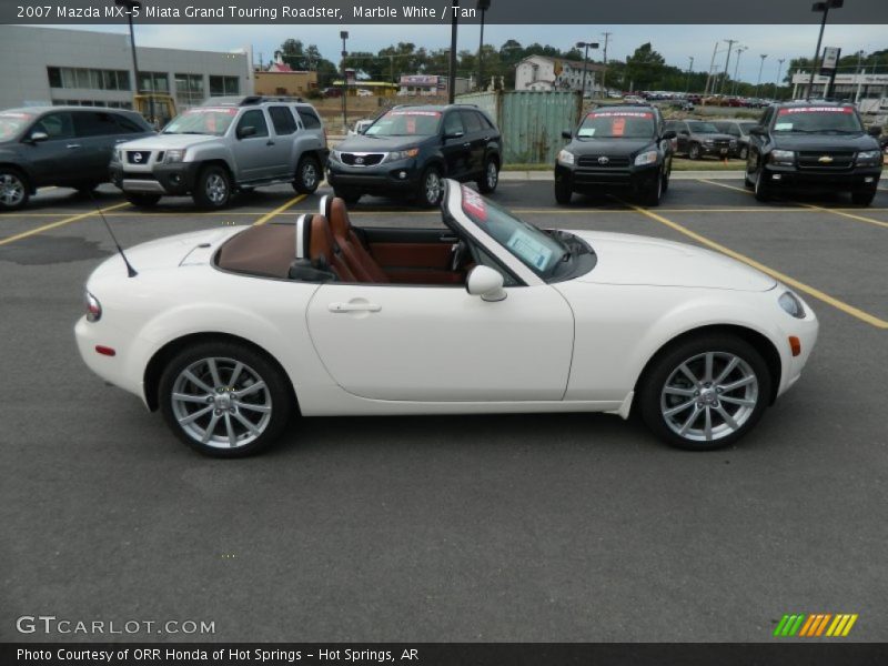  2007 MX-5 Miata Grand Touring Roadster Marble White