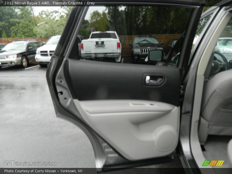 Platinum Graphite / Gray 2012 Nissan Rogue S AWD