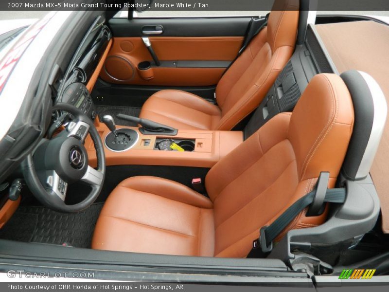  2007 MX-5 Miata Grand Touring Roadster Tan Interior