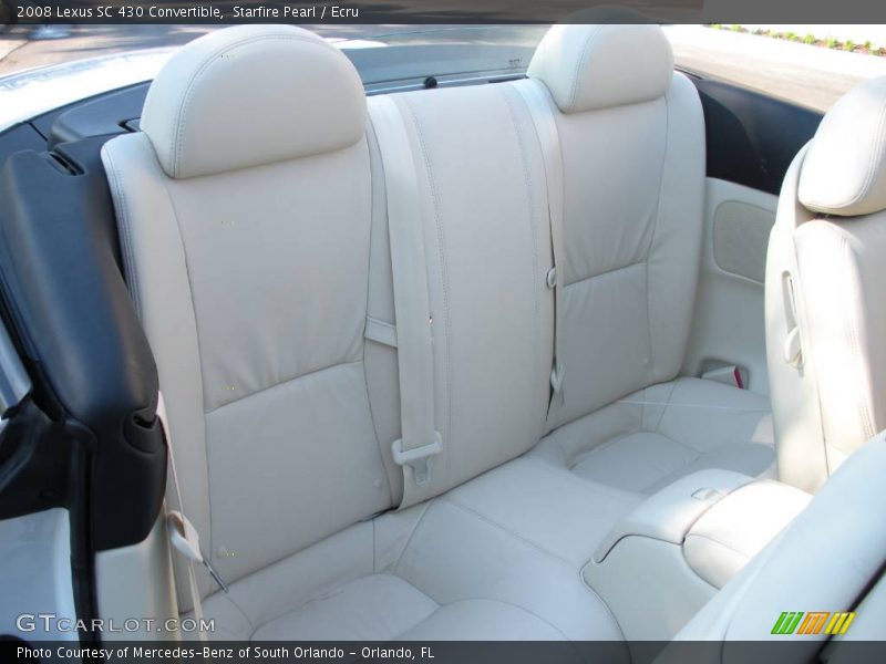 Starfire Pearl / Ecru 2008 Lexus SC 430 Convertible
