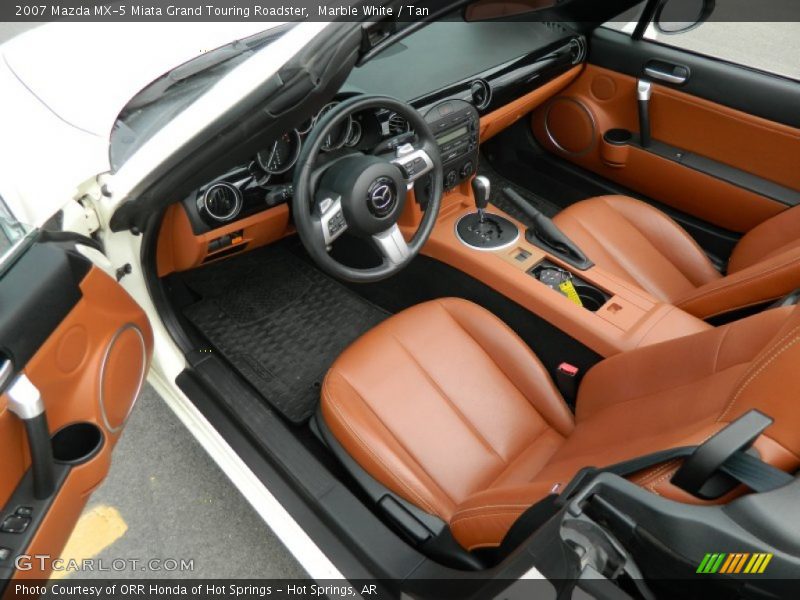 Tan Interior - 2007 MX-5 Miata Grand Touring Roadster 