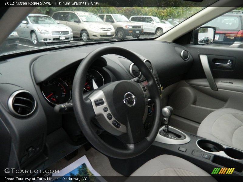 Platinum Graphite / Gray 2012 Nissan Rogue S AWD