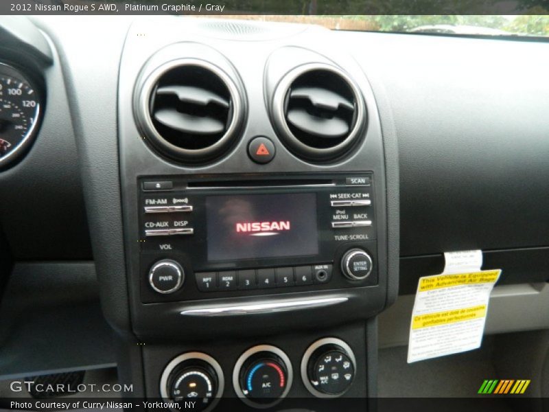 Platinum Graphite / Gray 2012 Nissan Rogue S AWD