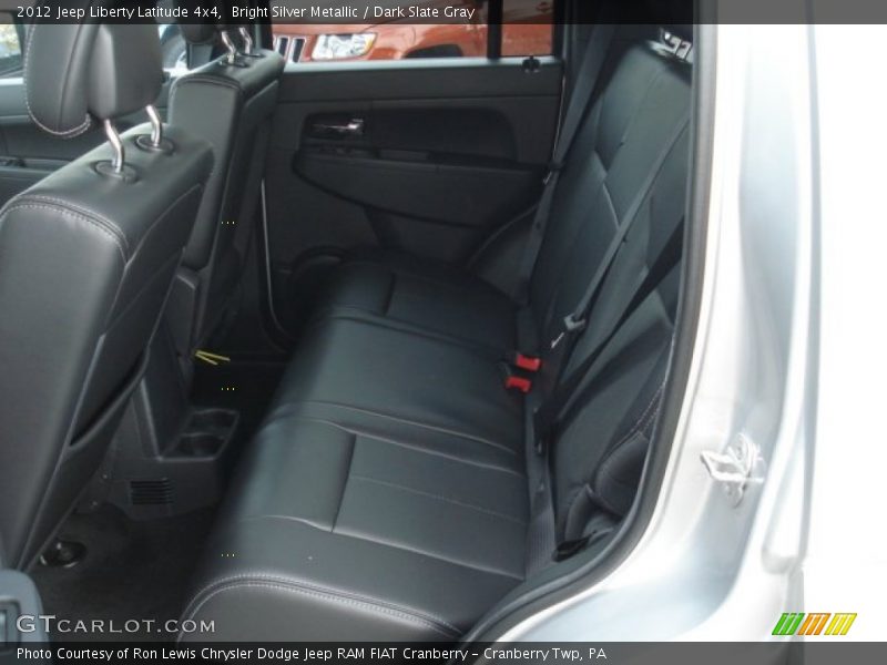 Bright Silver Metallic / Dark Slate Gray 2012 Jeep Liberty Latitude 4x4