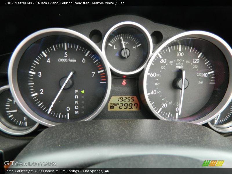  2007 MX-5 Miata Grand Touring Roadster Grand Touring Roadster Gauges