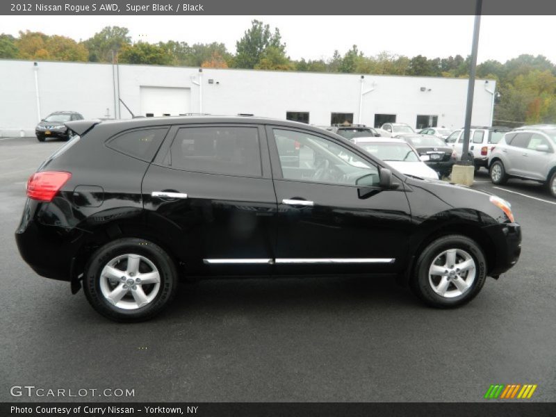 Super Black / Black 2012 Nissan Rogue S AWD