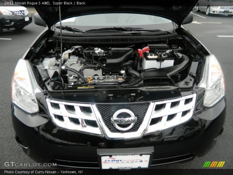 Super Black / Black 2012 Nissan Rogue S AWD
