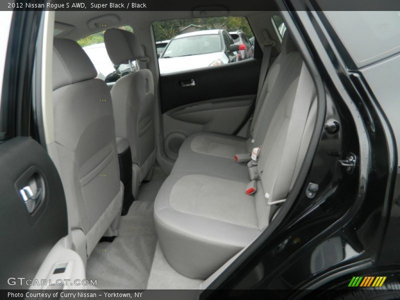Super Black / Black 2012 Nissan Rogue S AWD