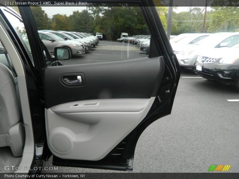 Super Black / Black 2012 Nissan Rogue S AWD