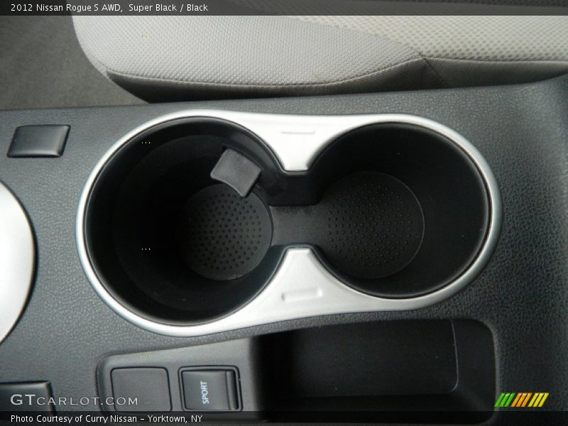 Super Black / Black 2012 Nissan Rogue S AWD