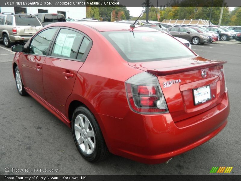 Anodized Orange Metallic / Charcoal 2010 Nissan Sentra 2.0 SR