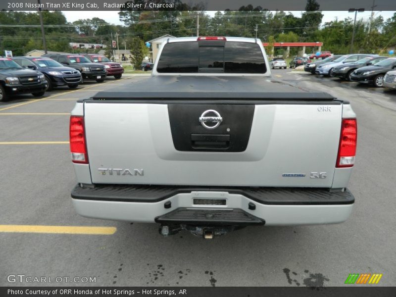 Radiant Silver / Charcoal 2008 Nissan Titan XE King Cab