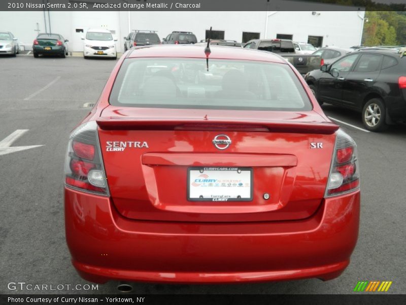 Anodized Orange Metallic / Charcoal 2010 Nissan Sentra 2.0 SR