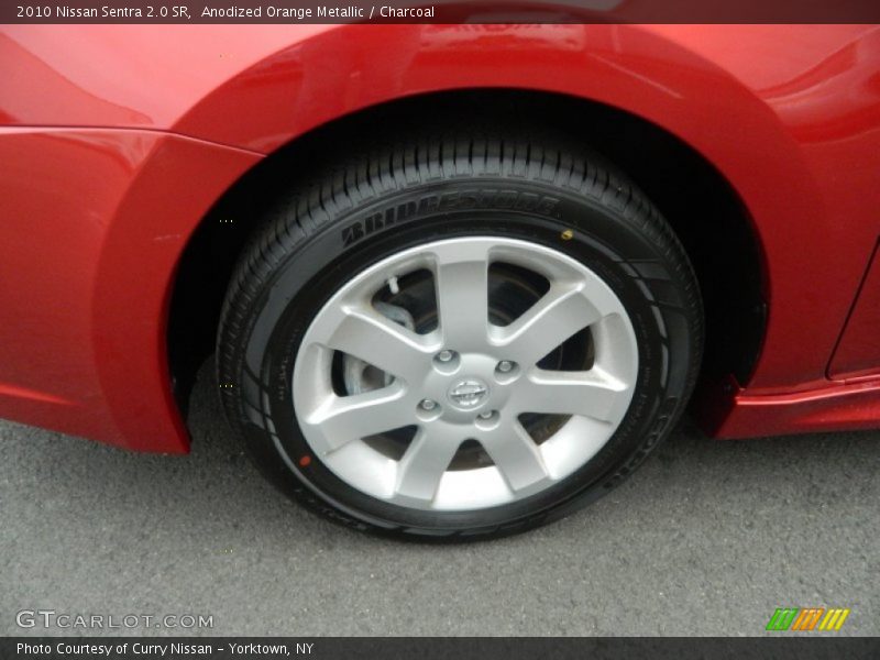Anodized Orange Metallic / Charcoal 2010 Nissan Sentra 2.0 SR