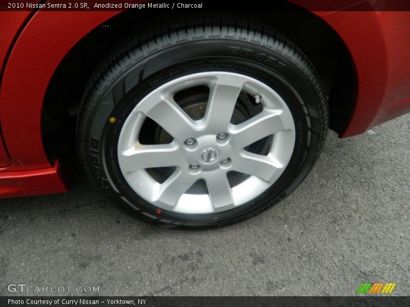 Anodized Orange Metallic / Charcoal 2010 Nissan Sentra 2.0 SR