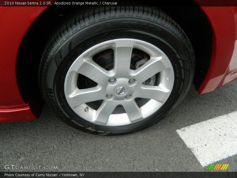 Anodized Orange Metallic / Charcoal 2010 Nissan Sentra 2.0 SR