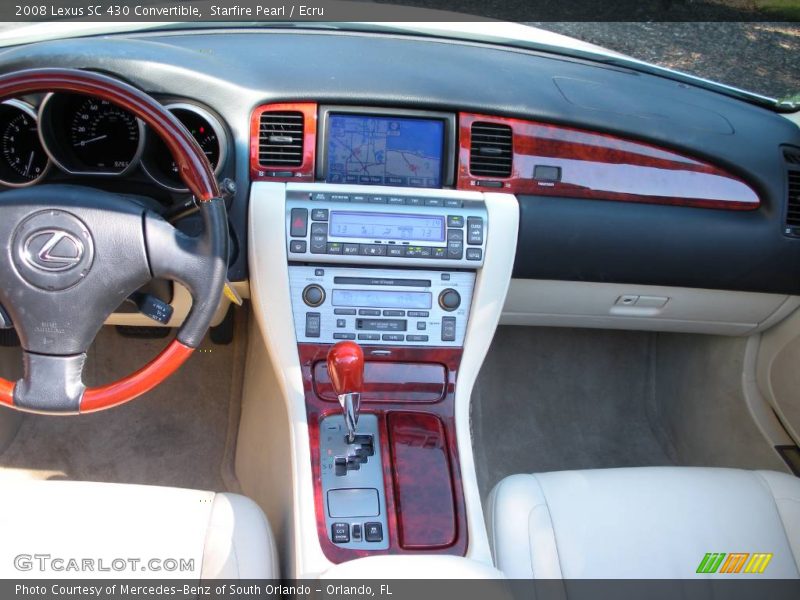 Starfire Pearl / Ecru 2008 Lexus SC 430 Convertible