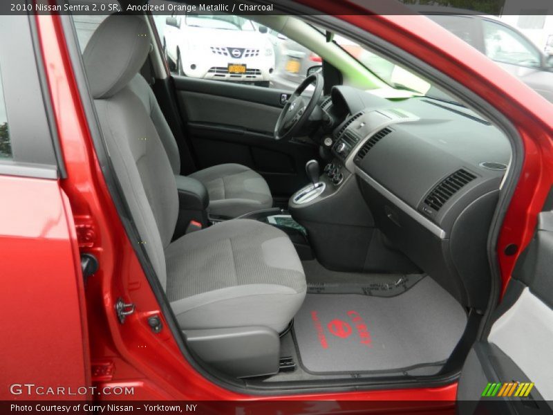Anodized Orange Metallic / Charcoal 2010 Nissan Sentra 2.0 SR