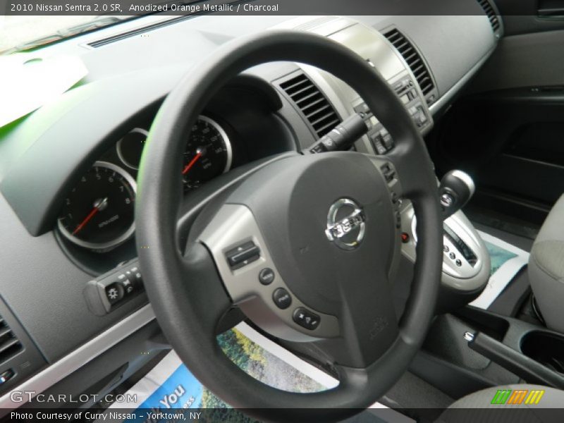 Anodized Orange Metallic / Charcoal 2010 Nissan Sentra 2.0 SR