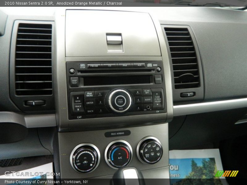 Anodized Orange Metallic / Charcoal 2010 Nissan Sentra 2.0 SR