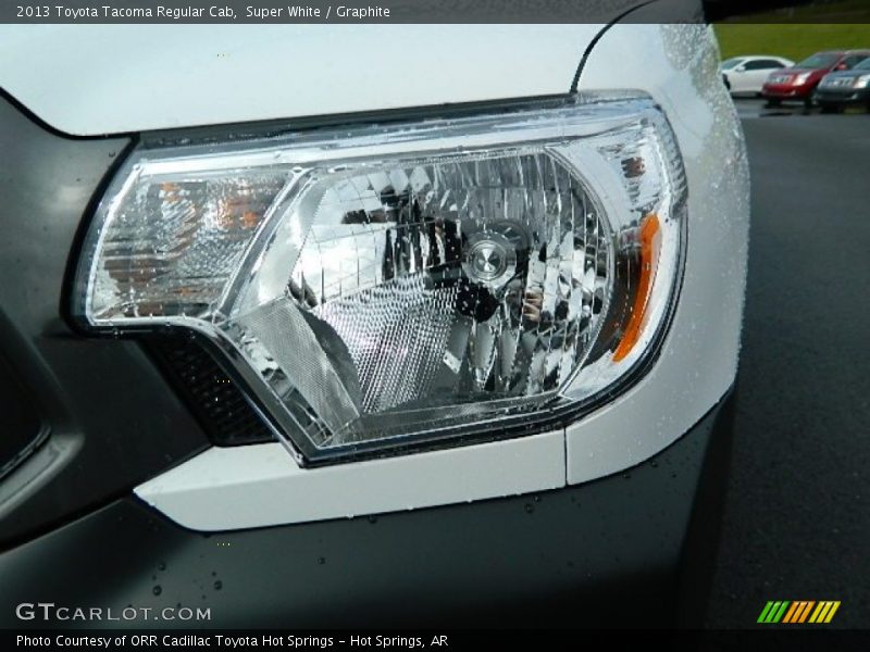 Super White / Graphite 2013 Toyota Tacoma Regular Cab