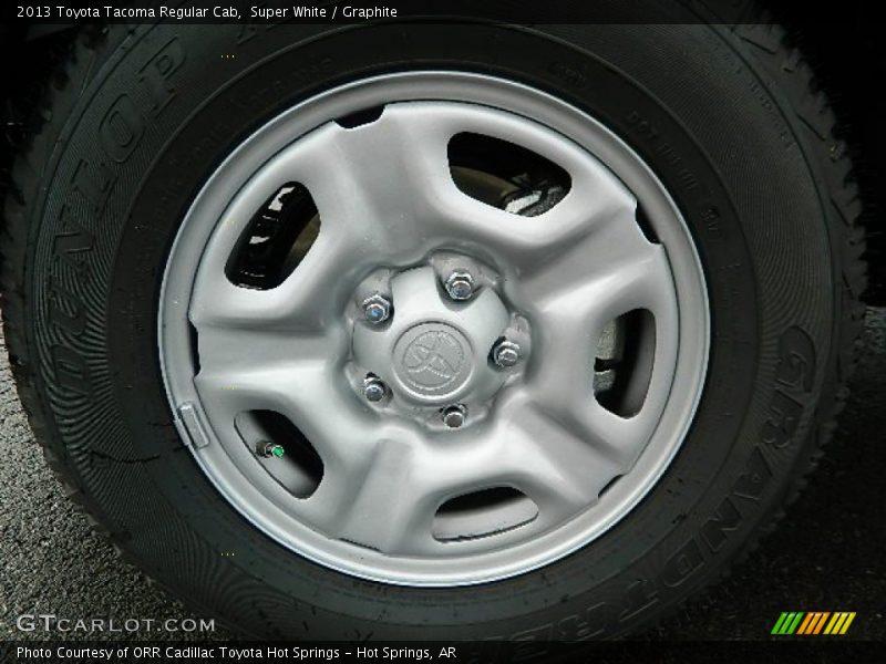 Super White / Graphite 2013 Toyota Tacoma Regular Cab