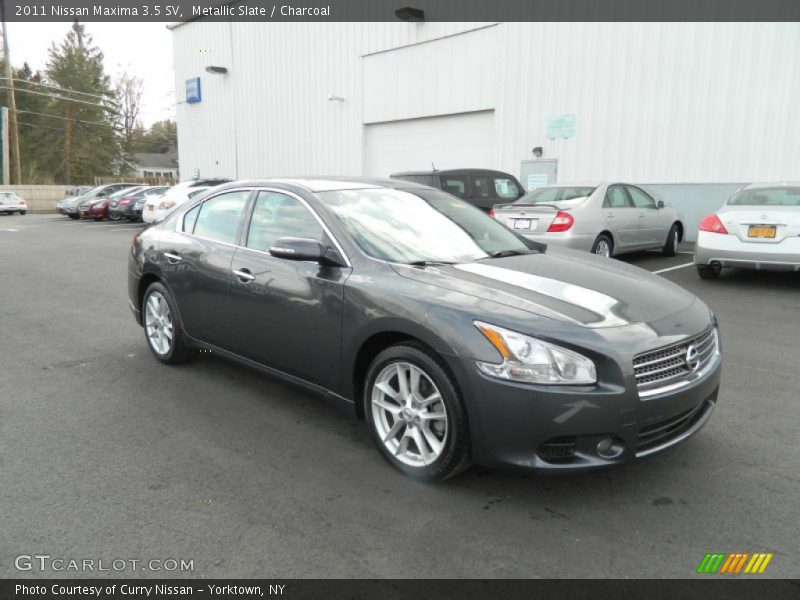 Metallic Slate / Charcoal 2011 Nissan Maxima 3.5 SV