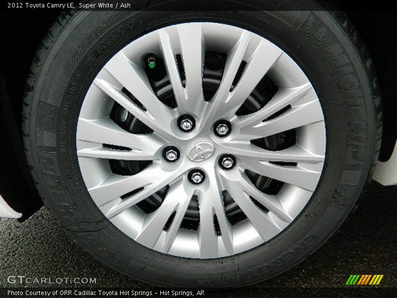Super White / Ash 2012 Toyota Camry LE