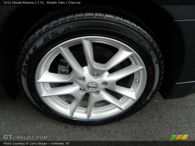 Metallic Slate / Charcoal 2011 Nissan Maxima 3.5 SV