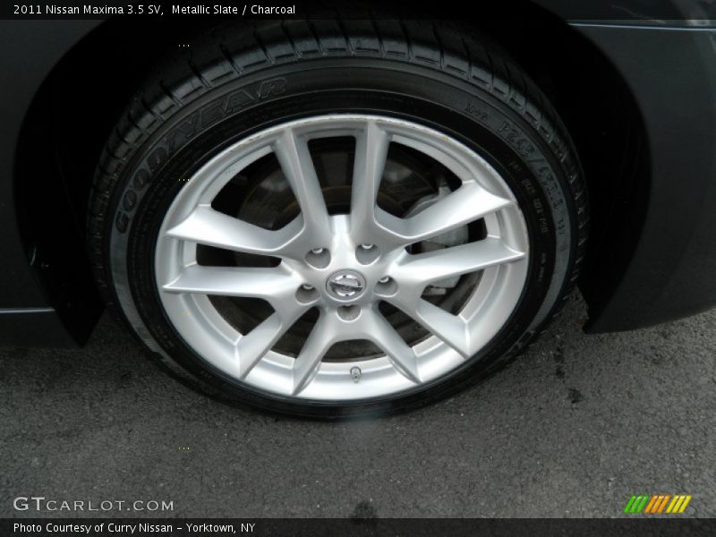 Metallic Slate / Charcoal 2011 Nissan Maxima 3.5 SV