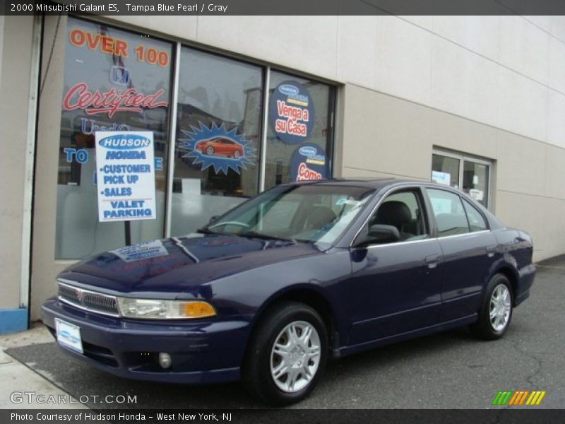 Tampa Blue Pearl / Gray 2000 Mitsubishi Galant ES