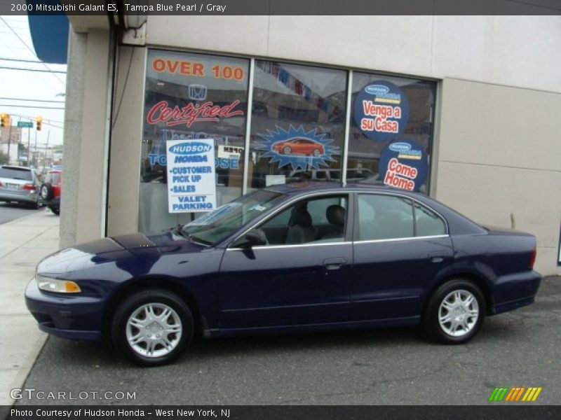 Tampa Blue Pearl / Gray 2000 Mitsubishi Galant ES