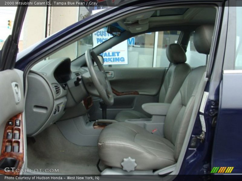 Tampa Blue Pearl / Gray 2000 Mitsubishi Galant ES
