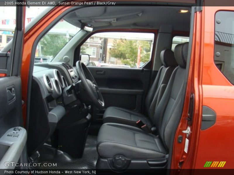 2005 Element EX AWD Black/Gray Interior