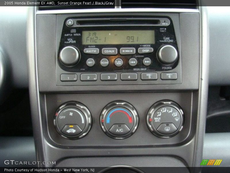 Controls of 2005 Element EX AWD