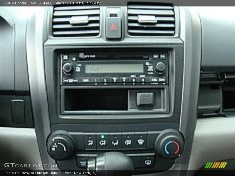 Glacier Blue Metallic / Gray 2009 Honda CR-V LX 4WD