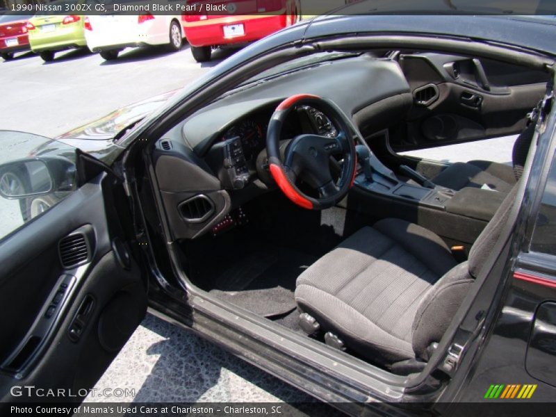 Diamond Black Pearl / Black 1990 Nissan 300ZX GS