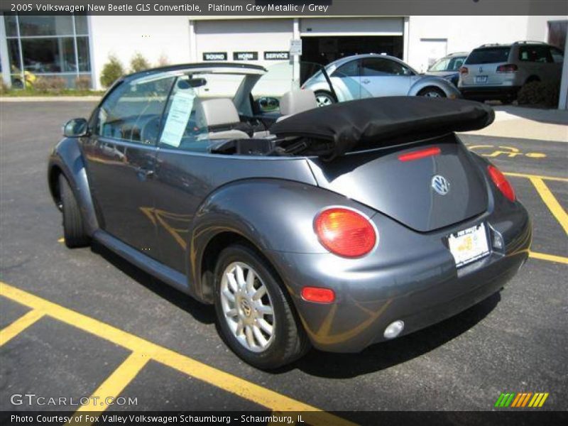 Platinum Grey Metallic / Grey 2005 Volkswagen New Beetle GLS Convertible
