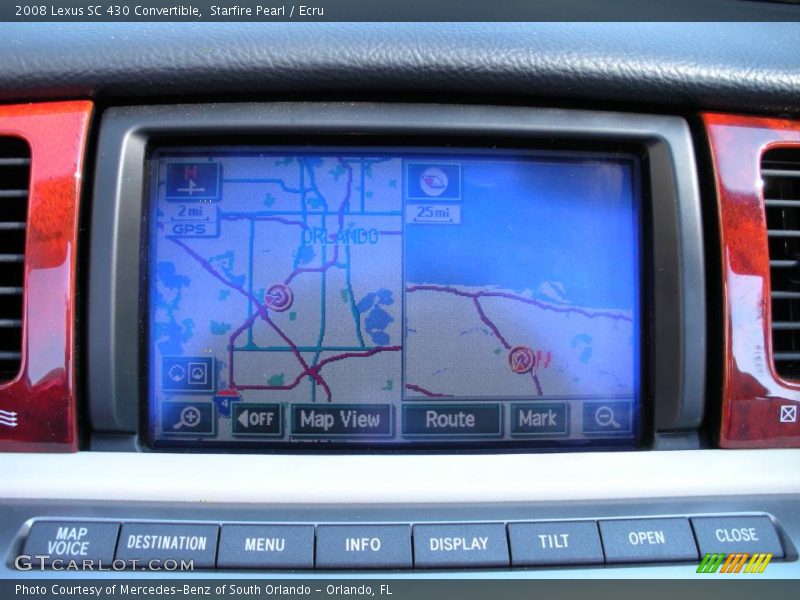 Starfire Pearl / Ecru 2008 Lexus SC 430 Convertible