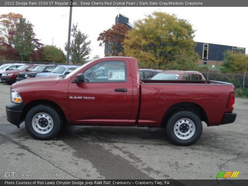  2012 Ram 1500 ST Regular Cab Deep Cherry Red Crystal Pearl