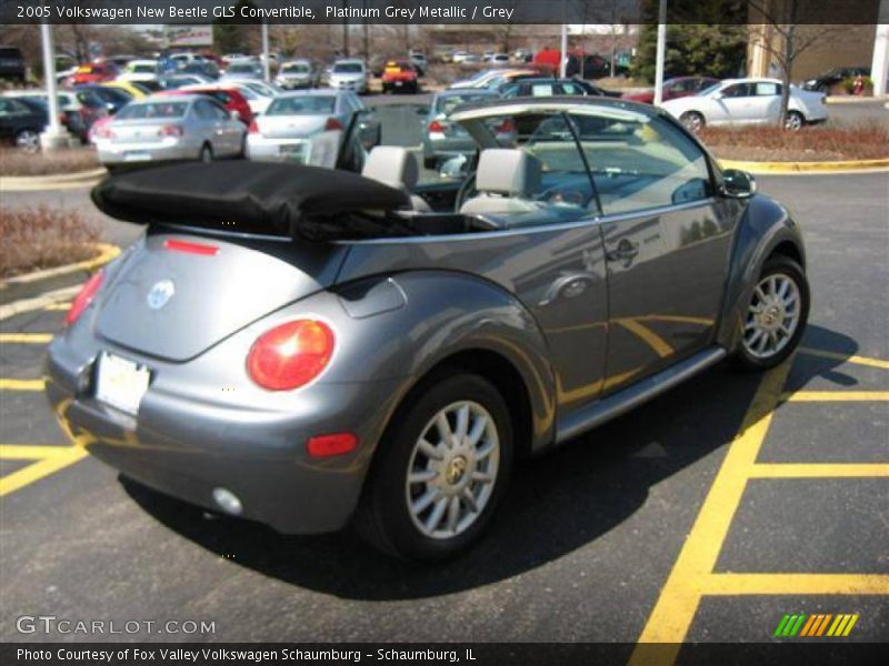 Platinum Grey Metallic / Grey 2005 Volkswagen New Beetle GLS Convertible