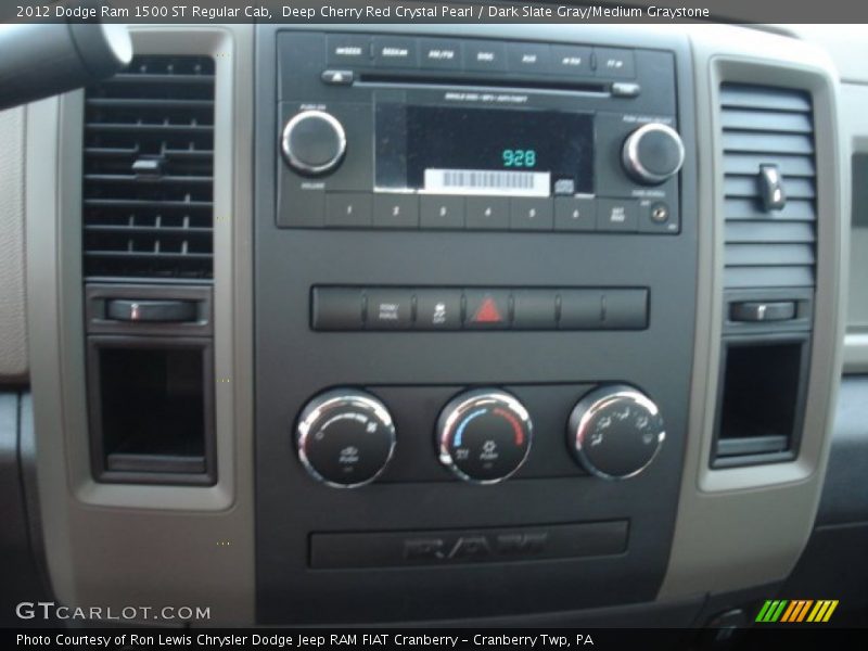 Controls of 2012 Ram 1500 ST Regular Cab