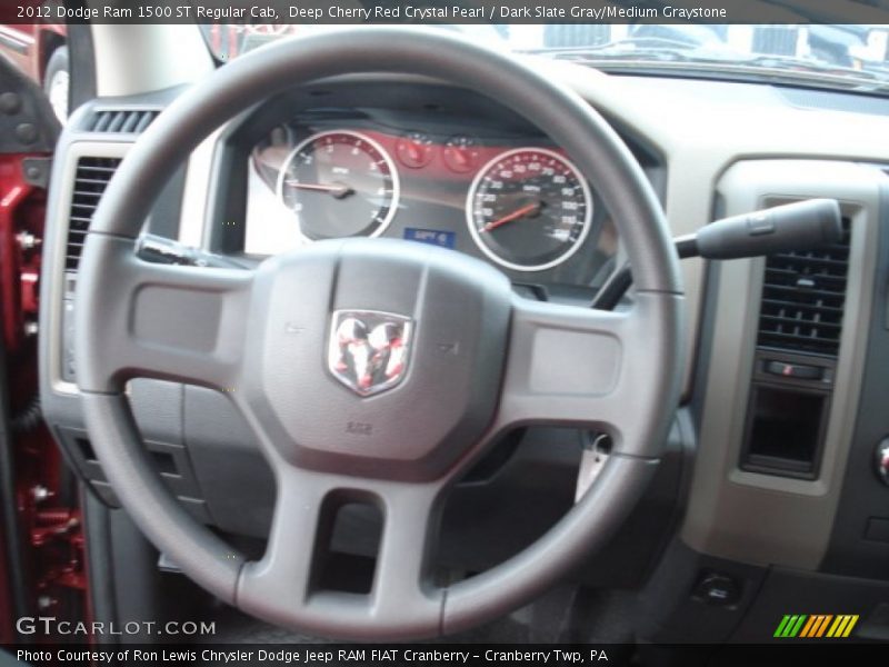  2012 Ram 1500 ST Regular Cab Steering Wheel