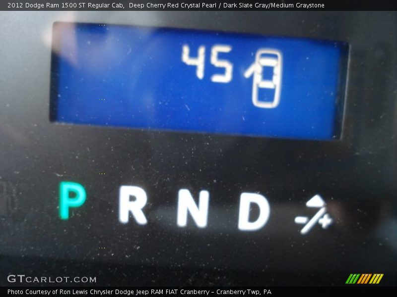 Deep Cherry Red Crystal Pearl / Dark Slate Gray/Medium Graystone 2012 Dodge Ram 1500 ST Regular Cab
